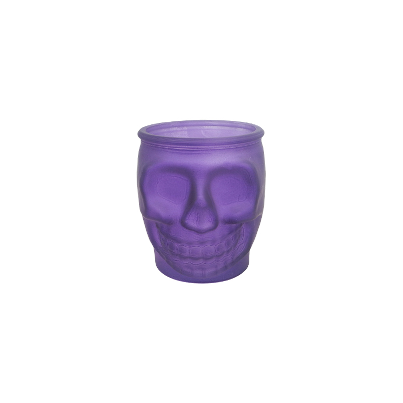 Frosted Skull Glass YD-HAL-113