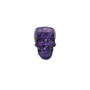 Skull Shattered Silver Glass YD-HAL-114