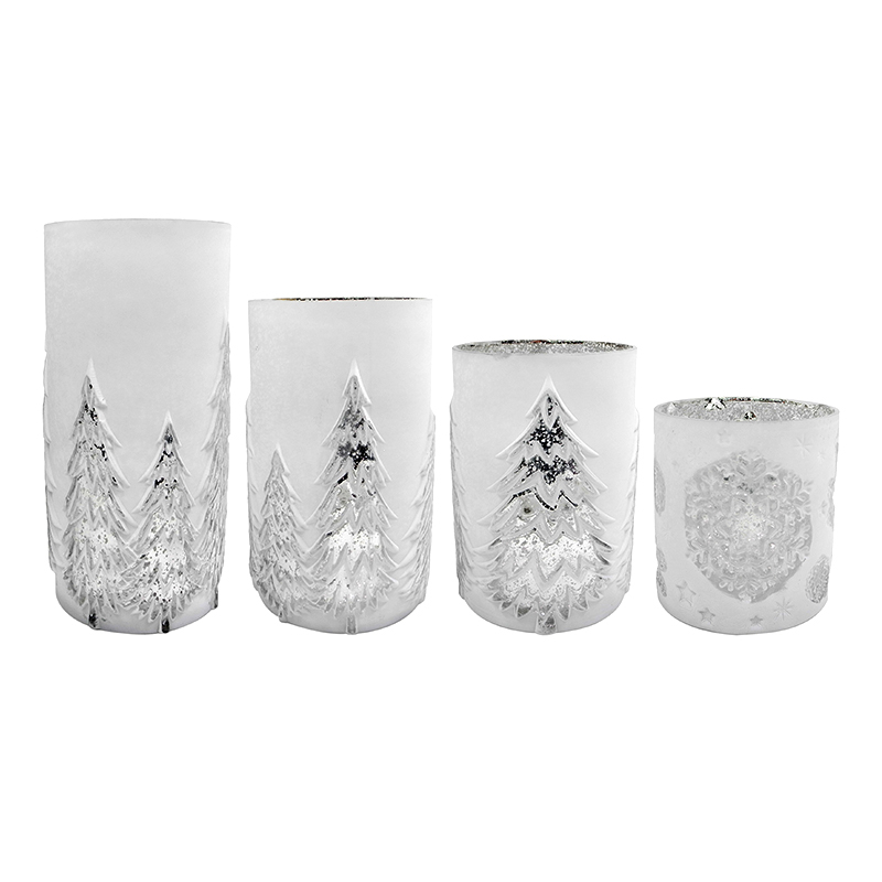 Christmas White Candle Holder YD-CX-101