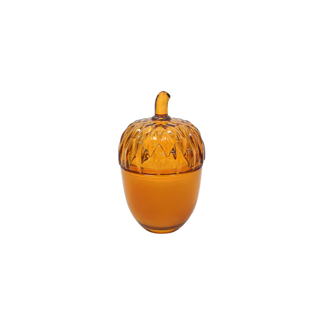 Spray-colored Small Glass Candles YD-ND-462