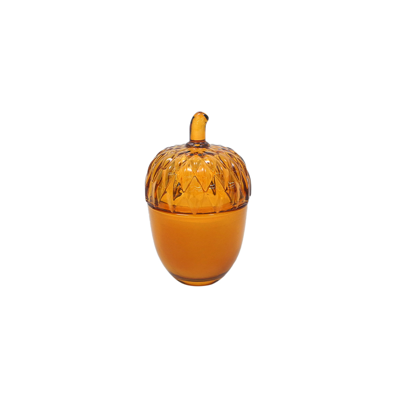 Spray-colored Small Glass Candles YD-ND-462