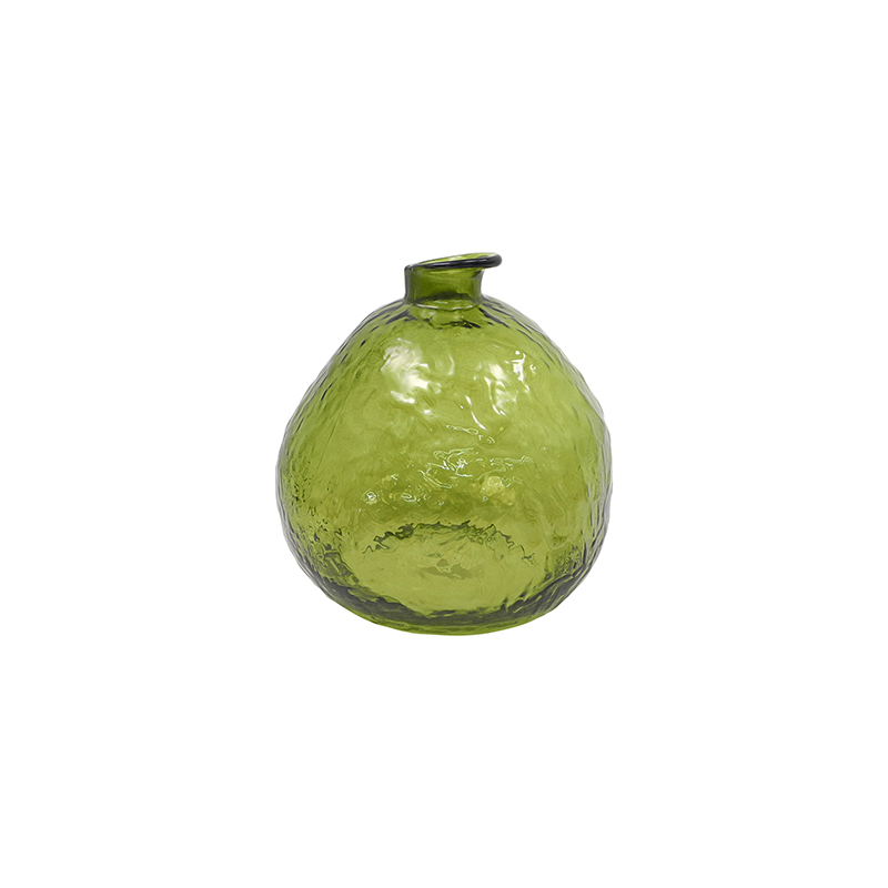 Green Spray-colored Glass Vase YD-TDH-056