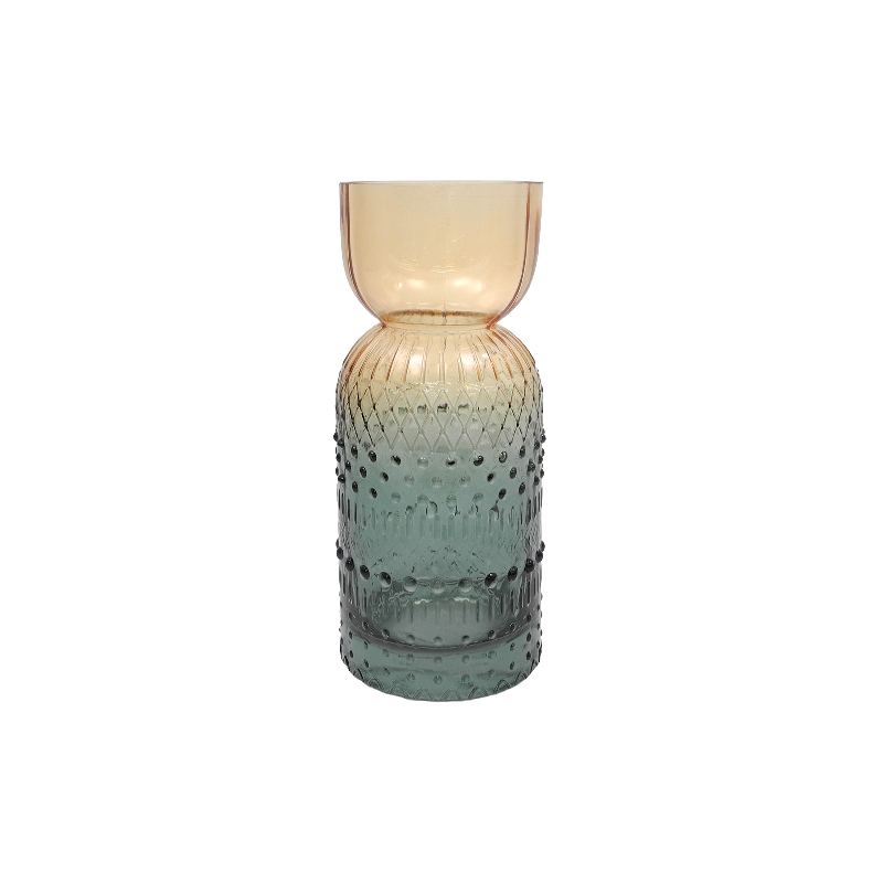 Two-color Glass Vase YD-TDH-067