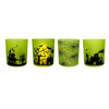 Halloween Pattern Green Frosted Wax Cup YD-HAL-081