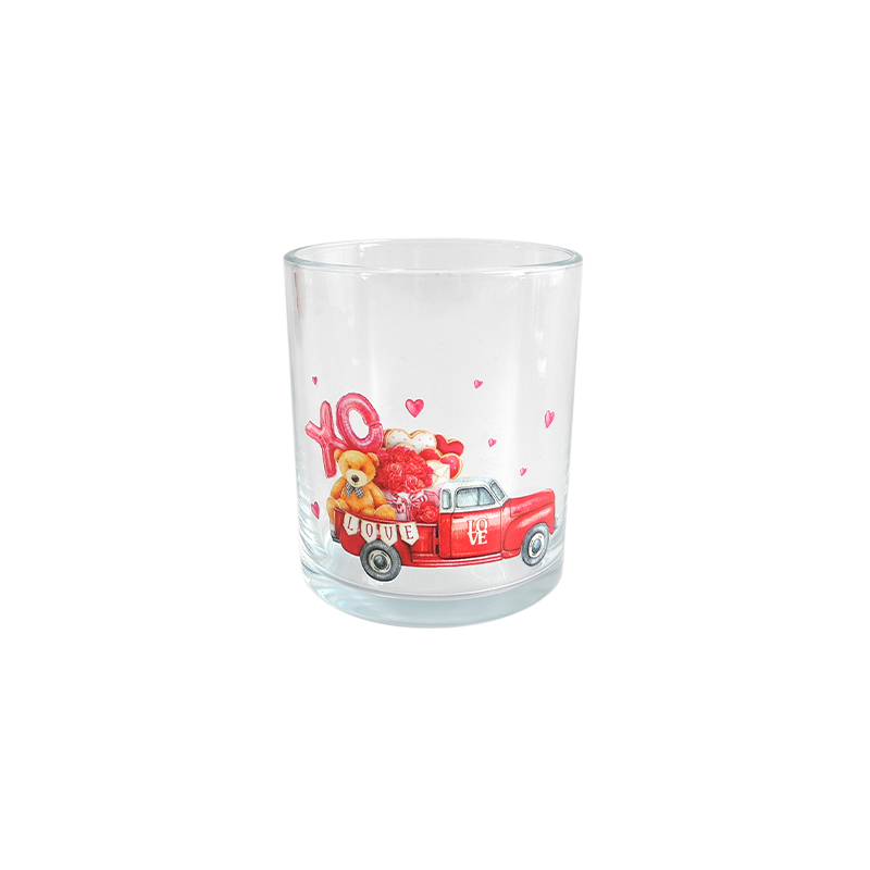 Valentine's Day Glass Wax Bottle YD-VL-063