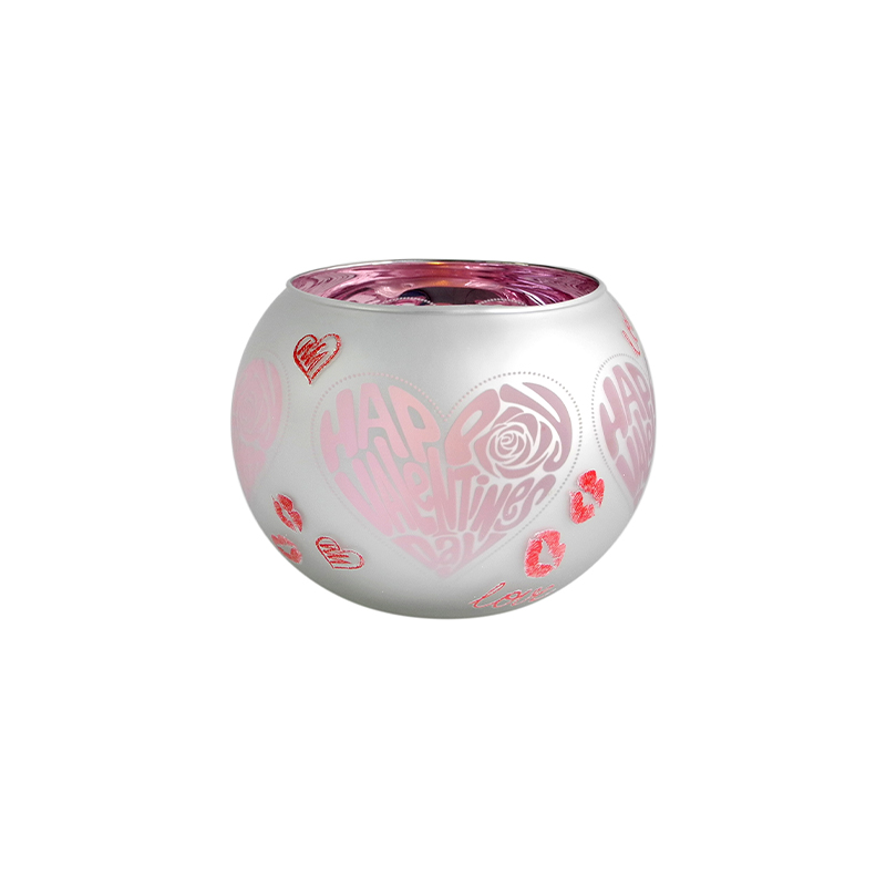 Love Pattern Spherical Wax Bottle YD-VL-065