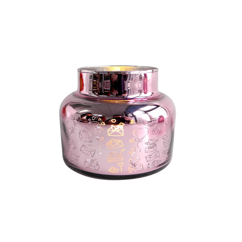 Electroplated Laser Engraving Wax Bottle YD-VL-071