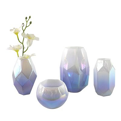 Purple Gradient Color Glass Vases YD-CGV-008