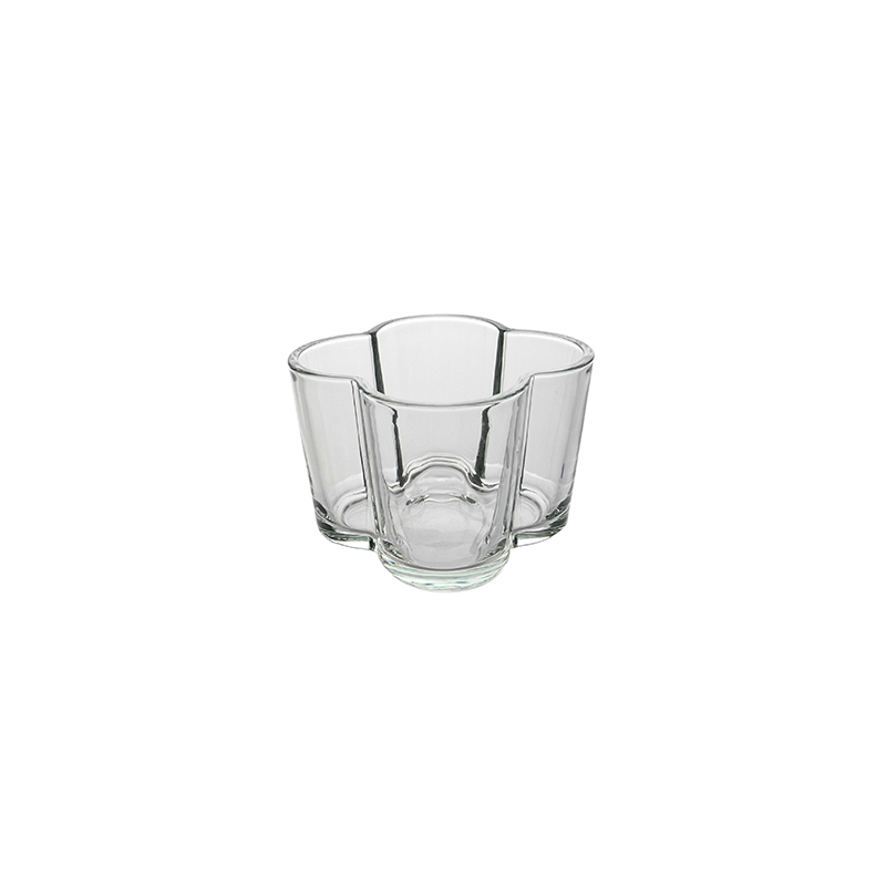 Flower Glass Candle Holder YD-HDWC-179