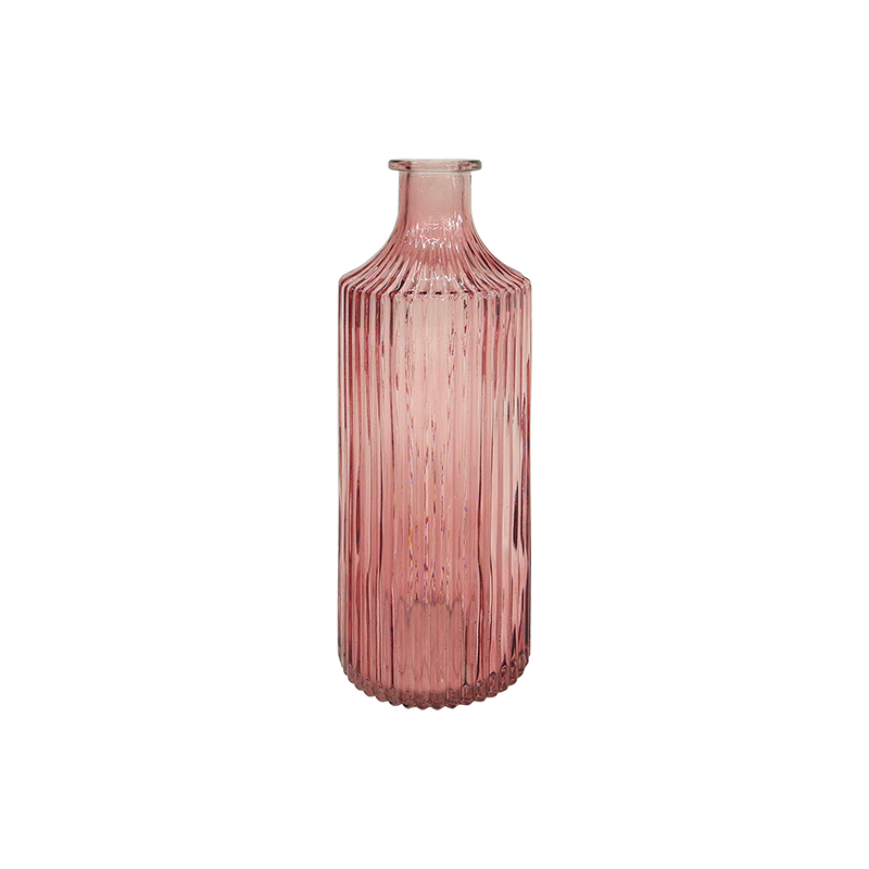 Vertical Striped Glass Vase YD-SS-055