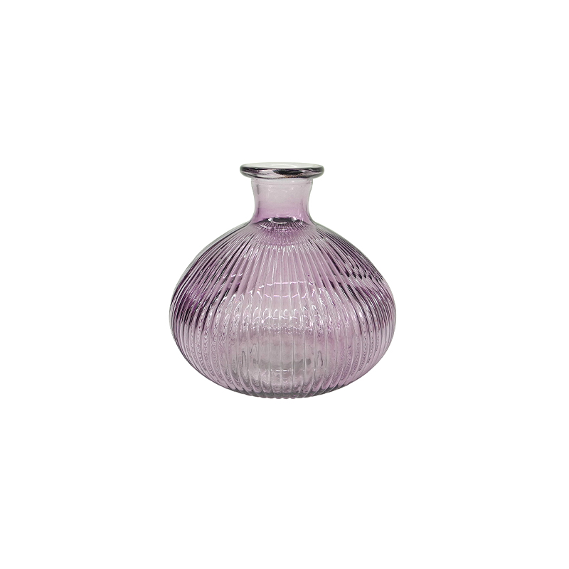 Purple Embossed Bud Vase YD-SS-079