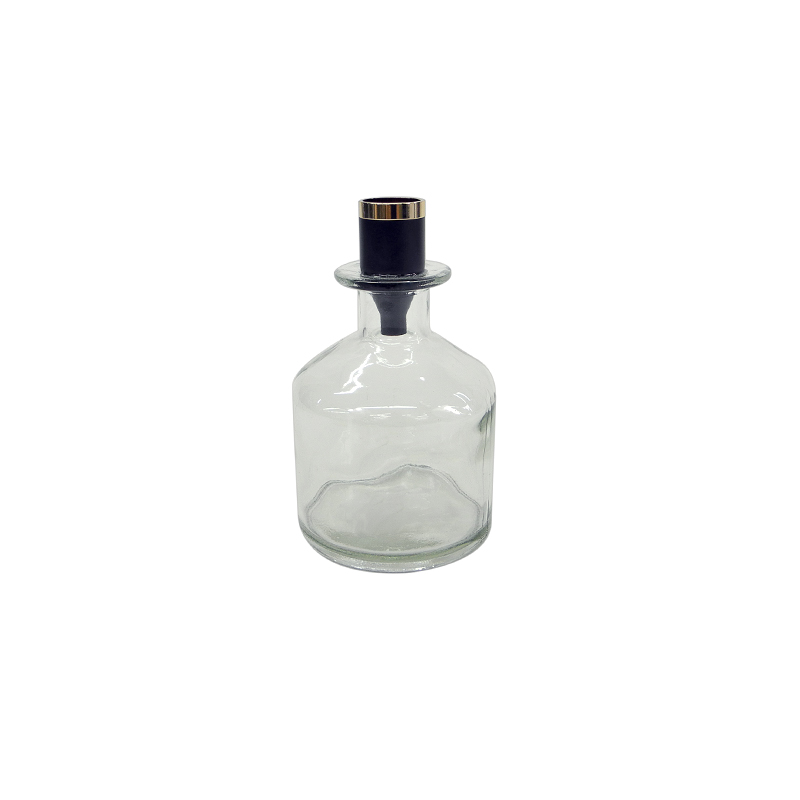 Spliced glass Candle Holder YD-HDWC-196