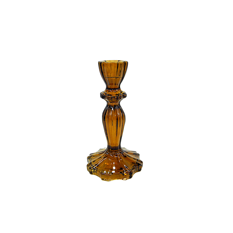 Sprayed Glass Candle Holder YD-HDWC-182