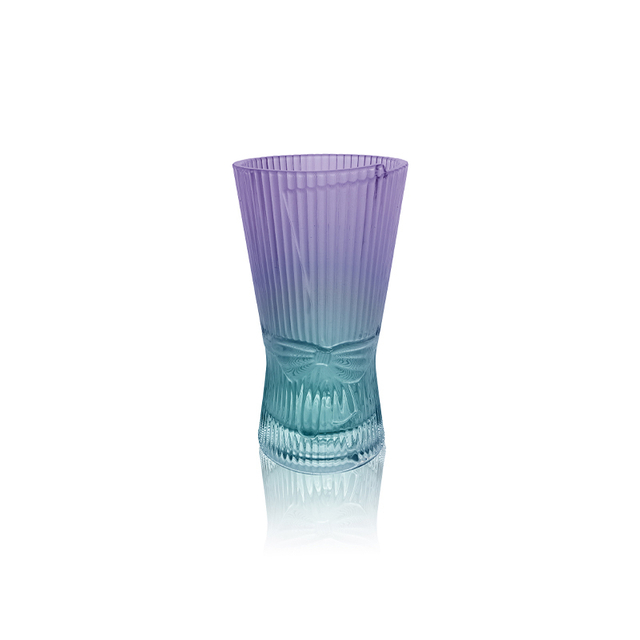 Bow Gradient Glass Vase YD-OBS-127