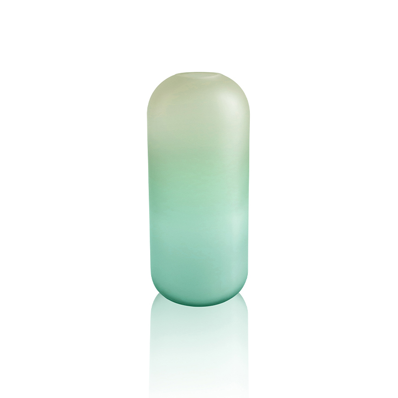 Cylinder Gradient Glass Vase YD-OBS-125