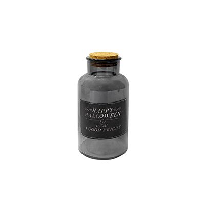 Yorklsun Glassware Hallow's Day Black Glass Container YD-GC-023