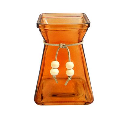 Yorklsun Glassware Orange Glass Vase Yorklsun Glassware Orange Glass Vase YD-ND-070