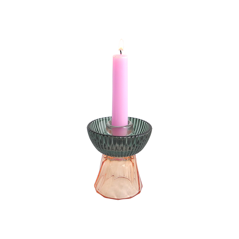 Striped Two-purpose Candle Holder YD-HDWC-211