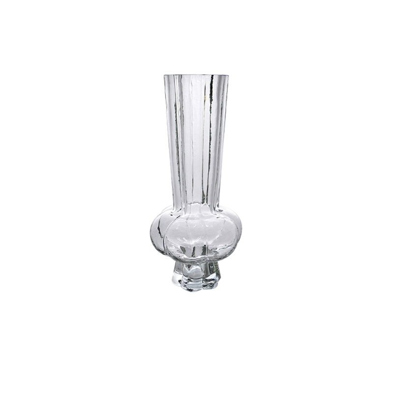 Garlic Shaped Glass Vase YD-CGV-159
