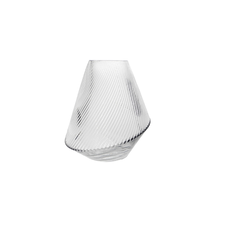 Twill Hem Glass Vase YD-CGV-125