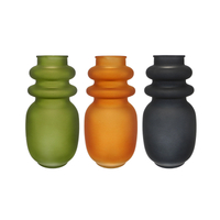 Polished And Tinted Glass Vase YD-TDH-165