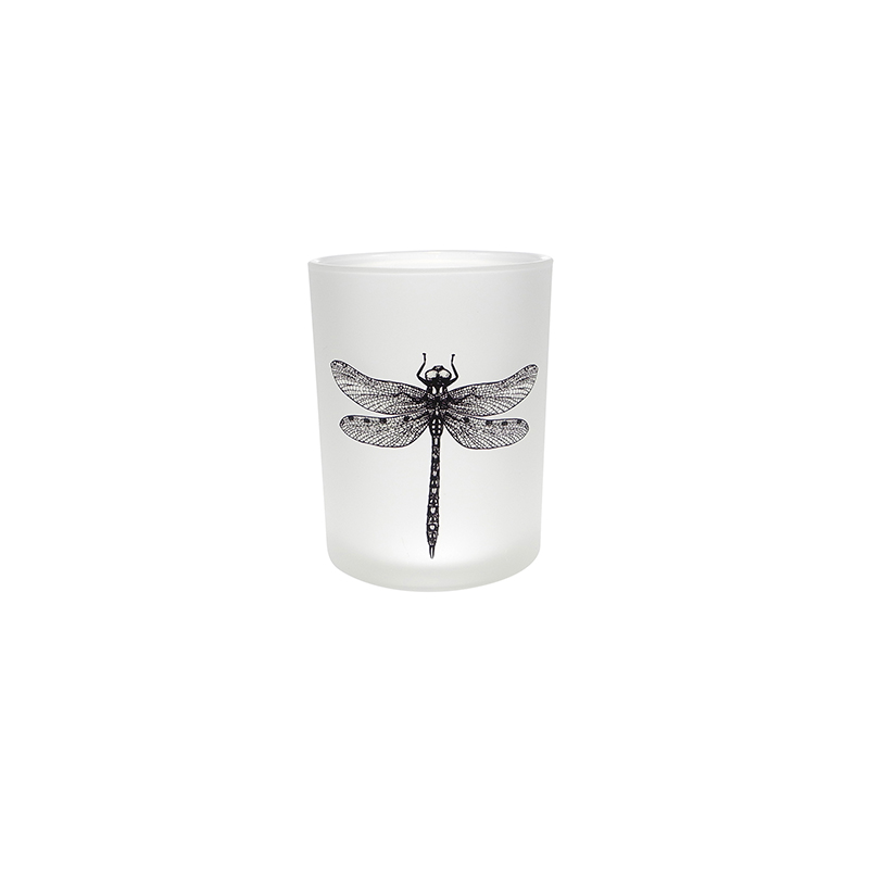 White Frosted Pattern Wax Cup YD-SS-126