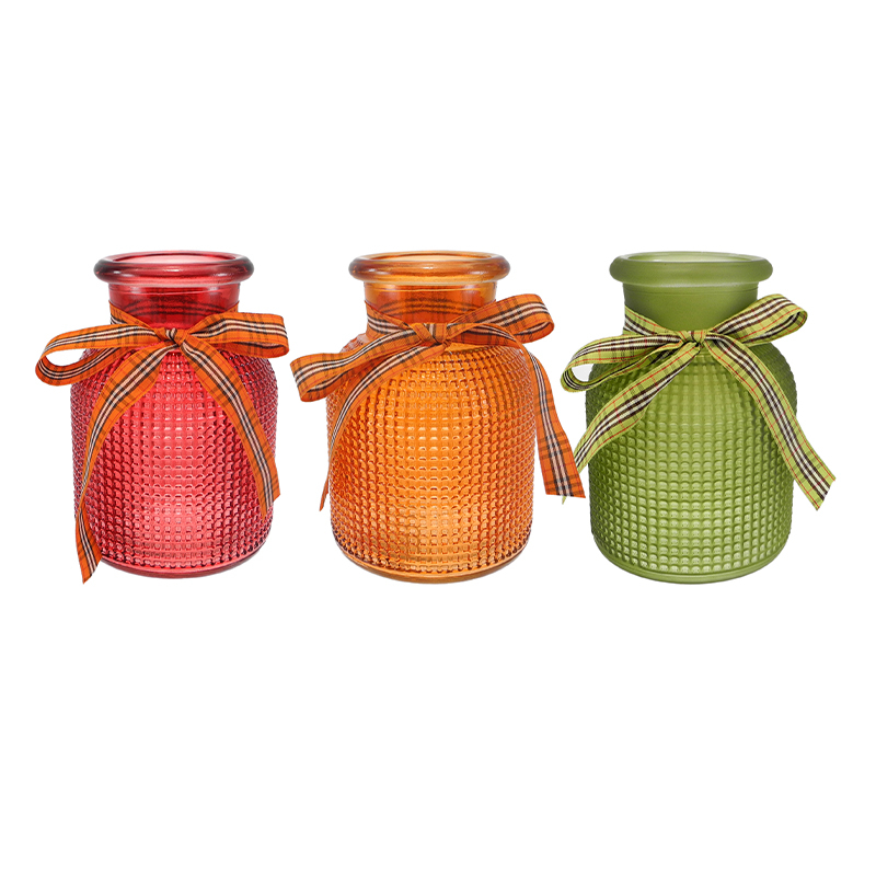 Checkered Ribbon Vase YD-TDH-105