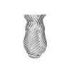Ribbed And Irregularly Shaped Glass Vase YD-TDH-123