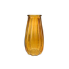 Conical Striped Colored Glass Vase YD-TDH-155