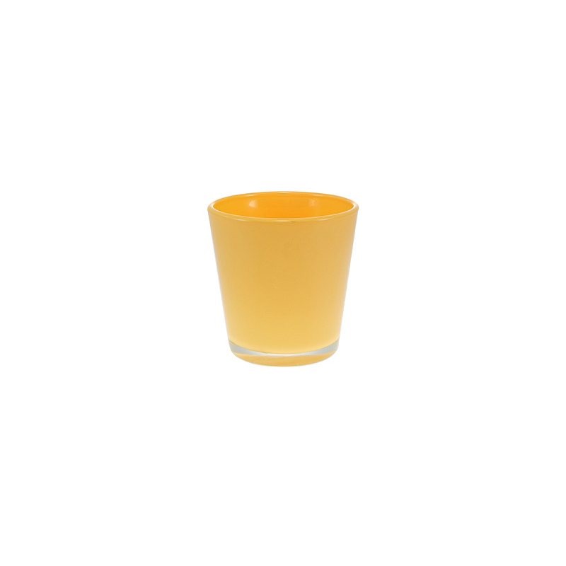 Spring Garden Conical Colored Glass Flower Pot YD-FPWP-039