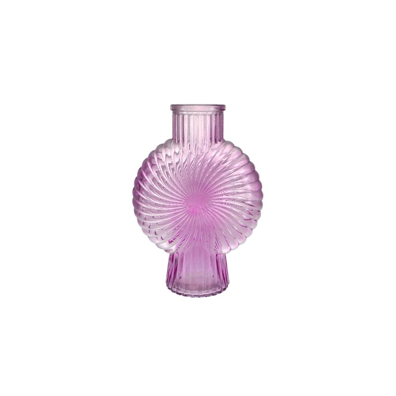 Purple Tinted Glass Vase YD-SS-138
