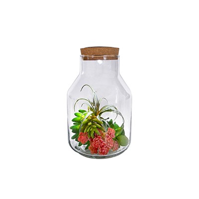 Medium Conical Transparent Sun Glass Vase YD-CGV-009