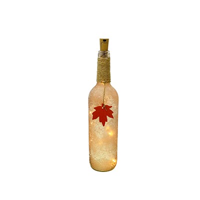 Maple Orange Series Glass Lamp Bottle YD-TDH-011