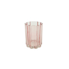 Flower Spray Colored Glass Candle Holder YD-ND-377
