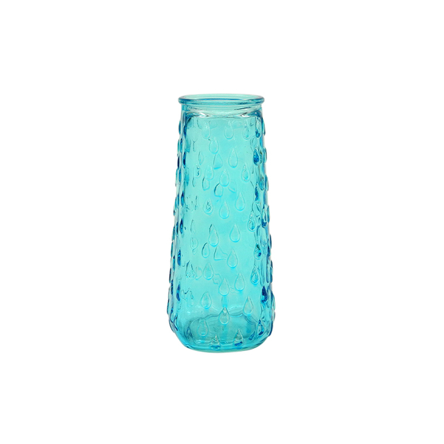 Conical Spray-painted Glass Vase YD-ND-314