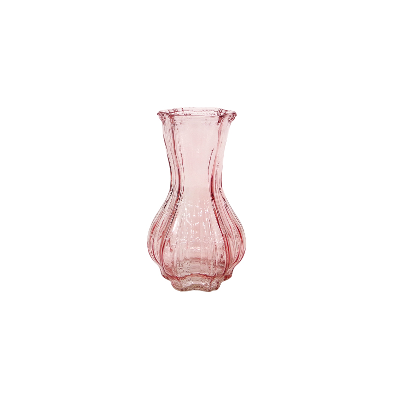 Bud-shaped Spray-painted Glass Vase YD-ND-362