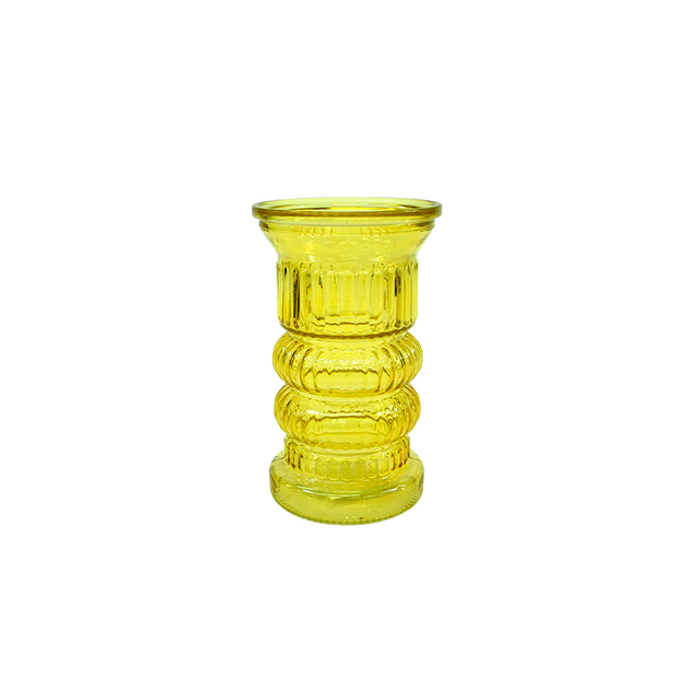 Textured Spray-painted Glass Vase YD-ND-293