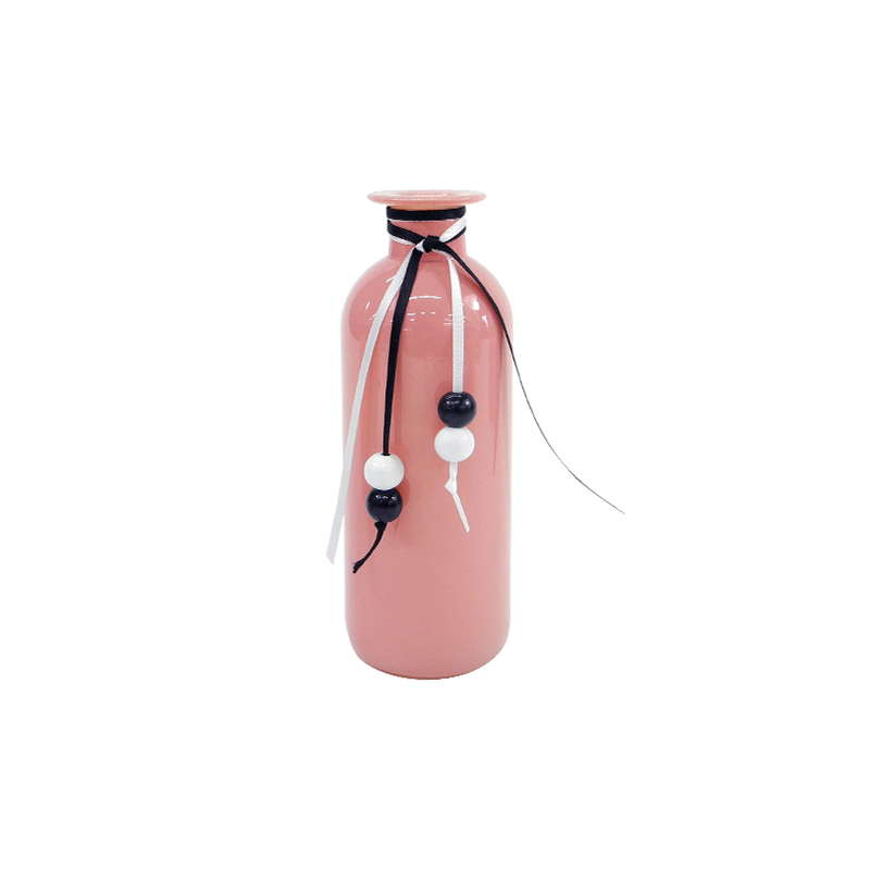 Halloween Pink Enamel Glass Bottle YD-HAL-110