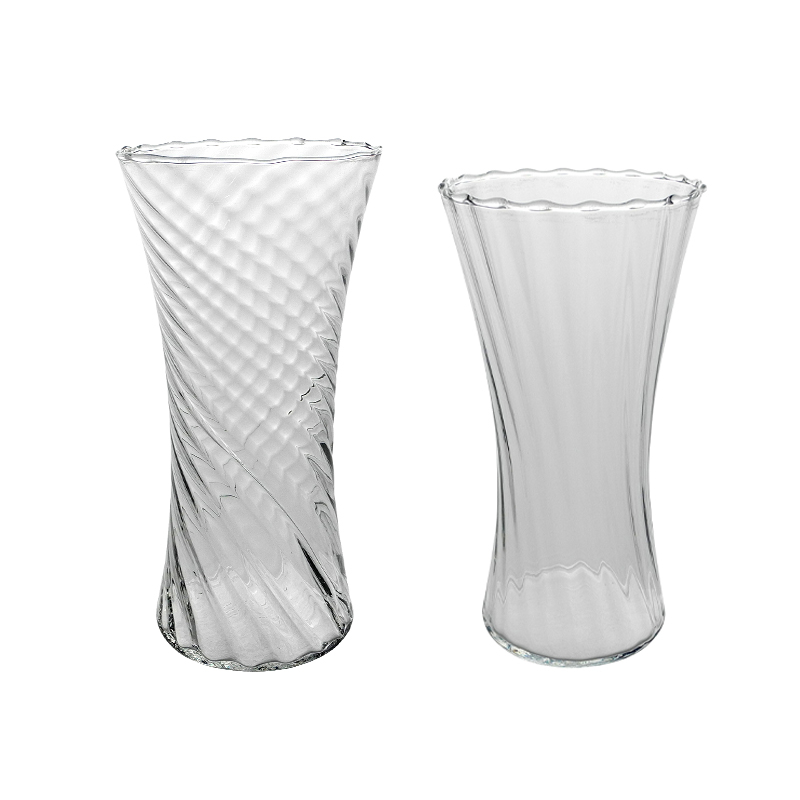 Tall Vase with Twill Lace YD-CGV-203
