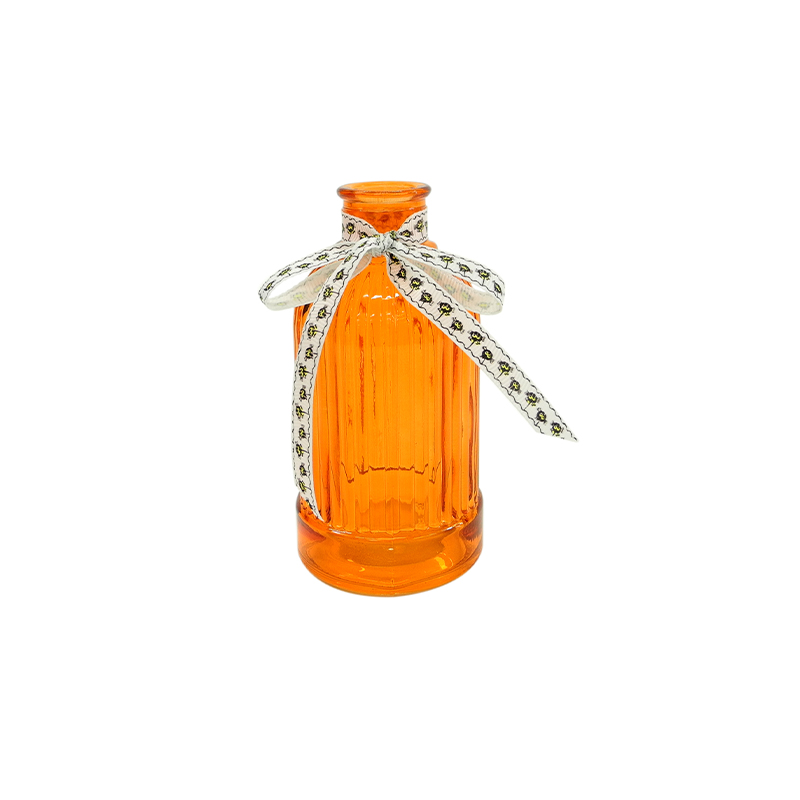 Halloween Striped Lace-Up Glass Bottle YD-HAL-092