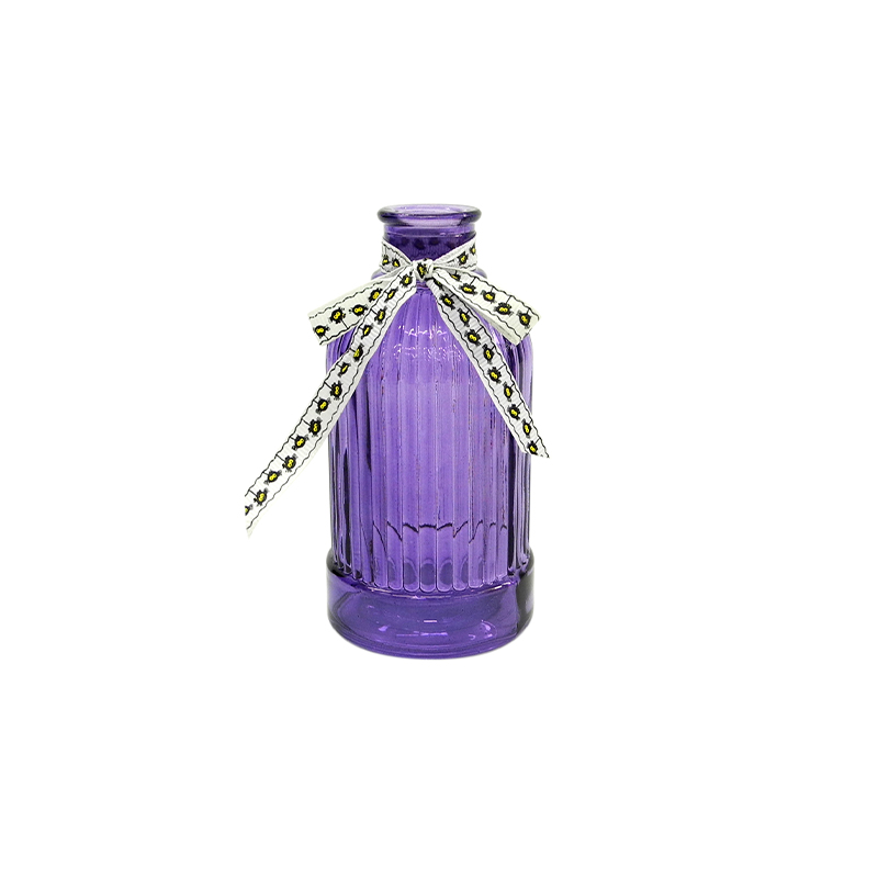 Halloween Striped Lace-Up Glass Bottle YD-HAL-092