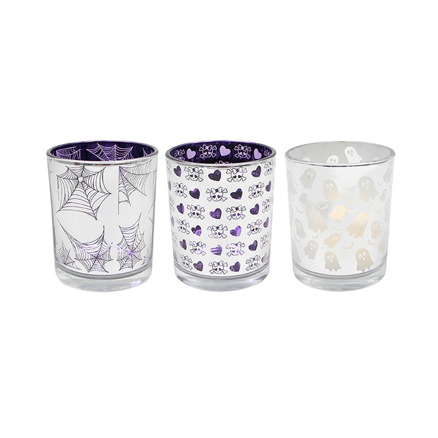 Halloween Electroplated Candle Holder YD-HAL-117