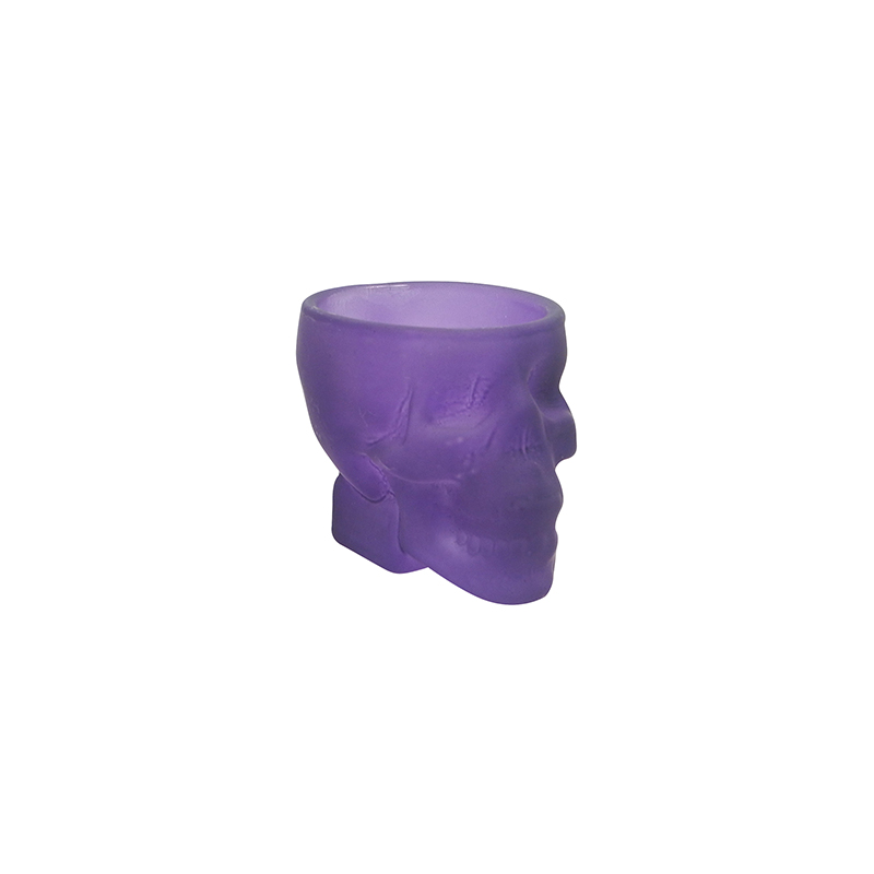 Frosted Skull Glass YD-HAL-113