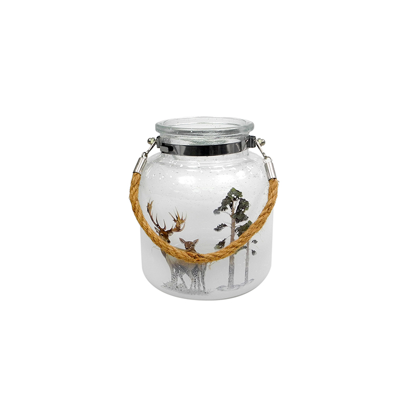 Christmas Hemp String Candle Holder YD-CX-102