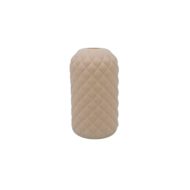 Textured Frosted Glass Vase YD-ND-465