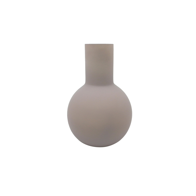 Painted Frosted Glass Vase YD-ND-469