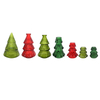 Christmas Tree Glass Candle Holder YD-CX-108
