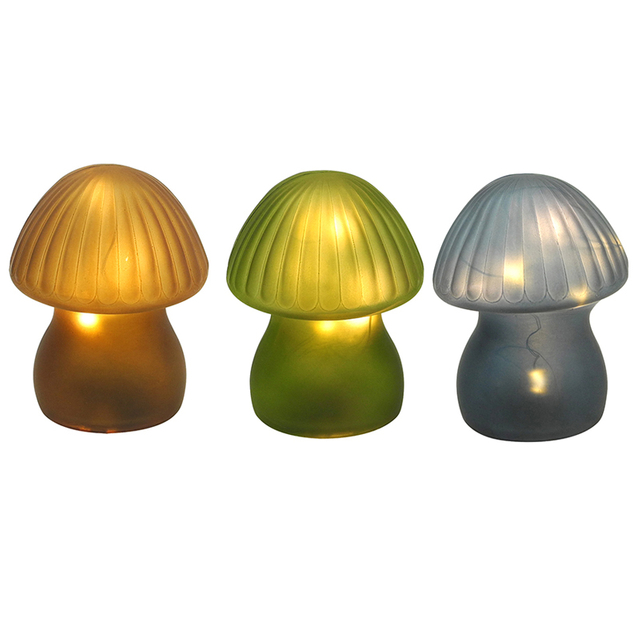 Mushroom Frosted Glass Lamp YD-ND-478