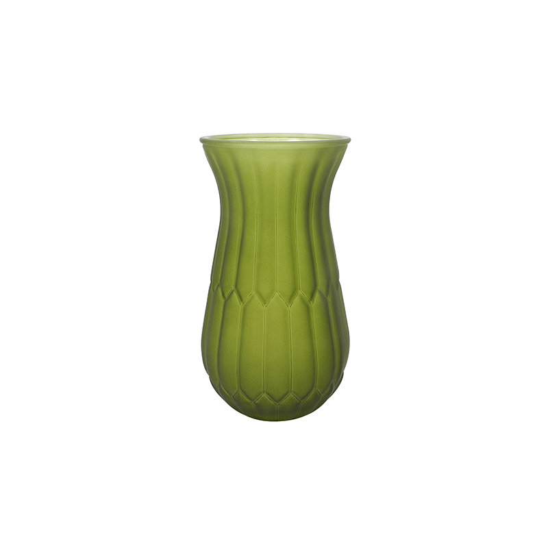 Frosted Glass Vase YD-TDH-069
