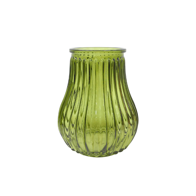 Spray-colored Autumn Glass Vase YD-TDH-065